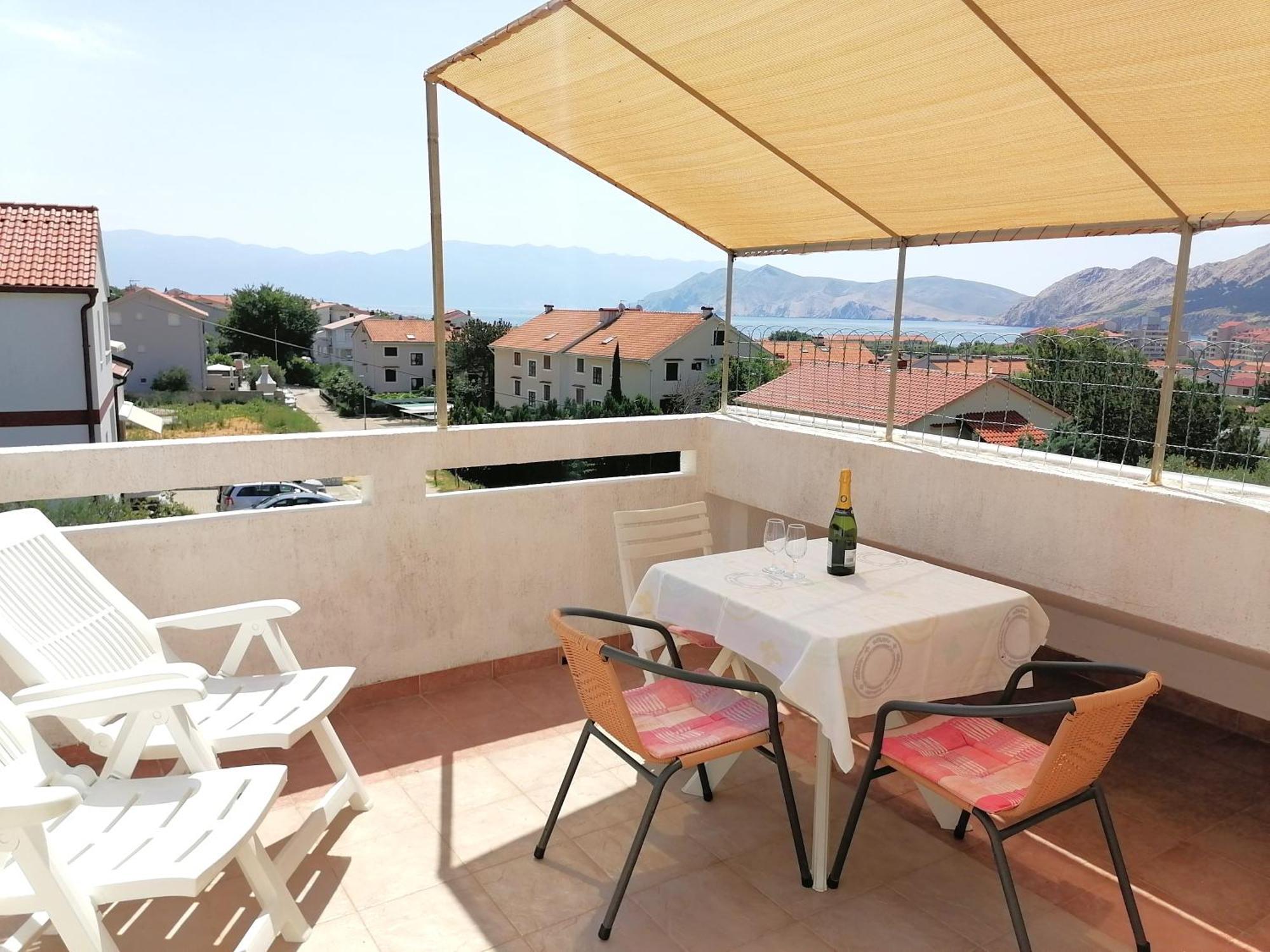 Mirjana F Apartaments Baška Zimmer foto